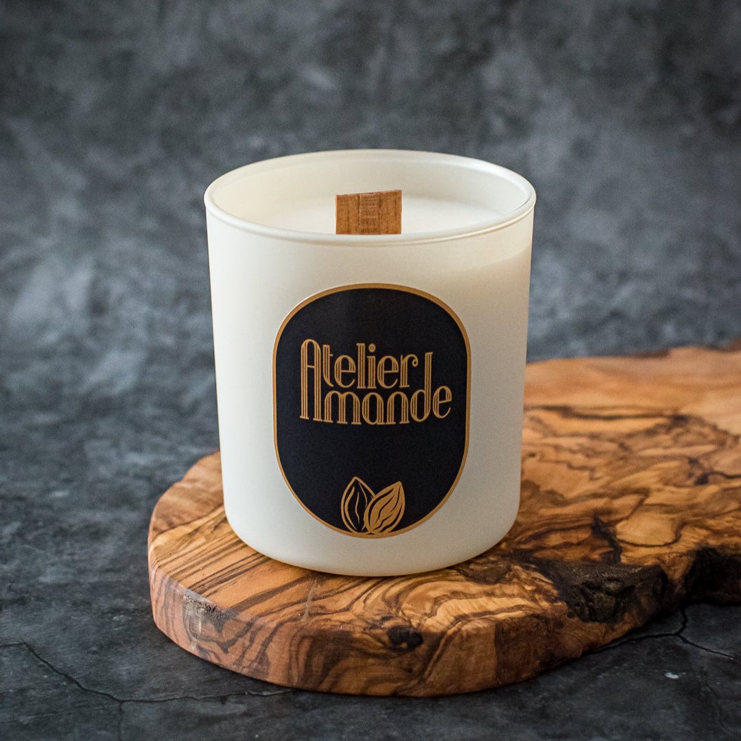 Midnight Soother: Midnight Jasmine & Almond Scented Candle