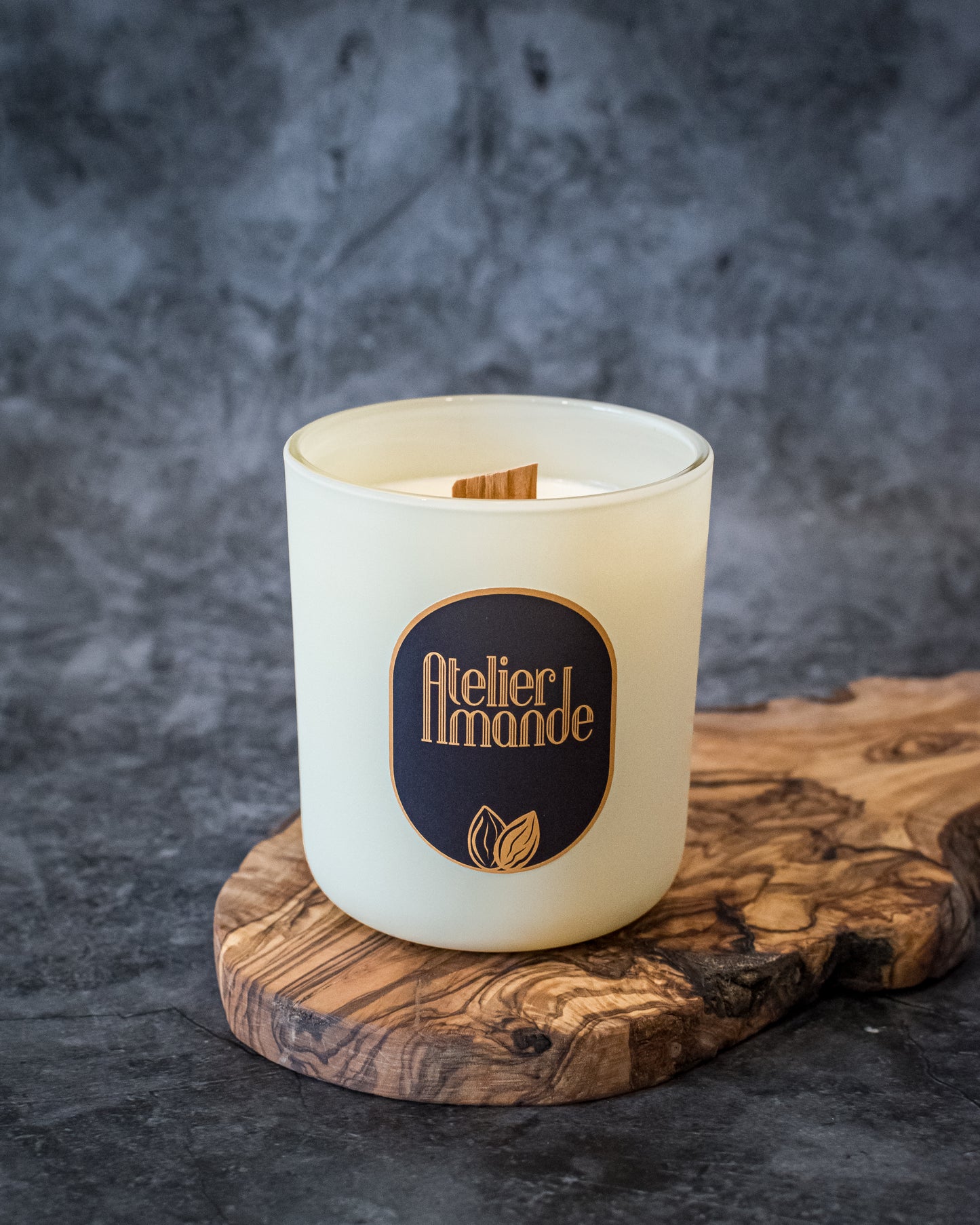 Midnight Soother: Midnight Jasmine & Almond Scented Candle