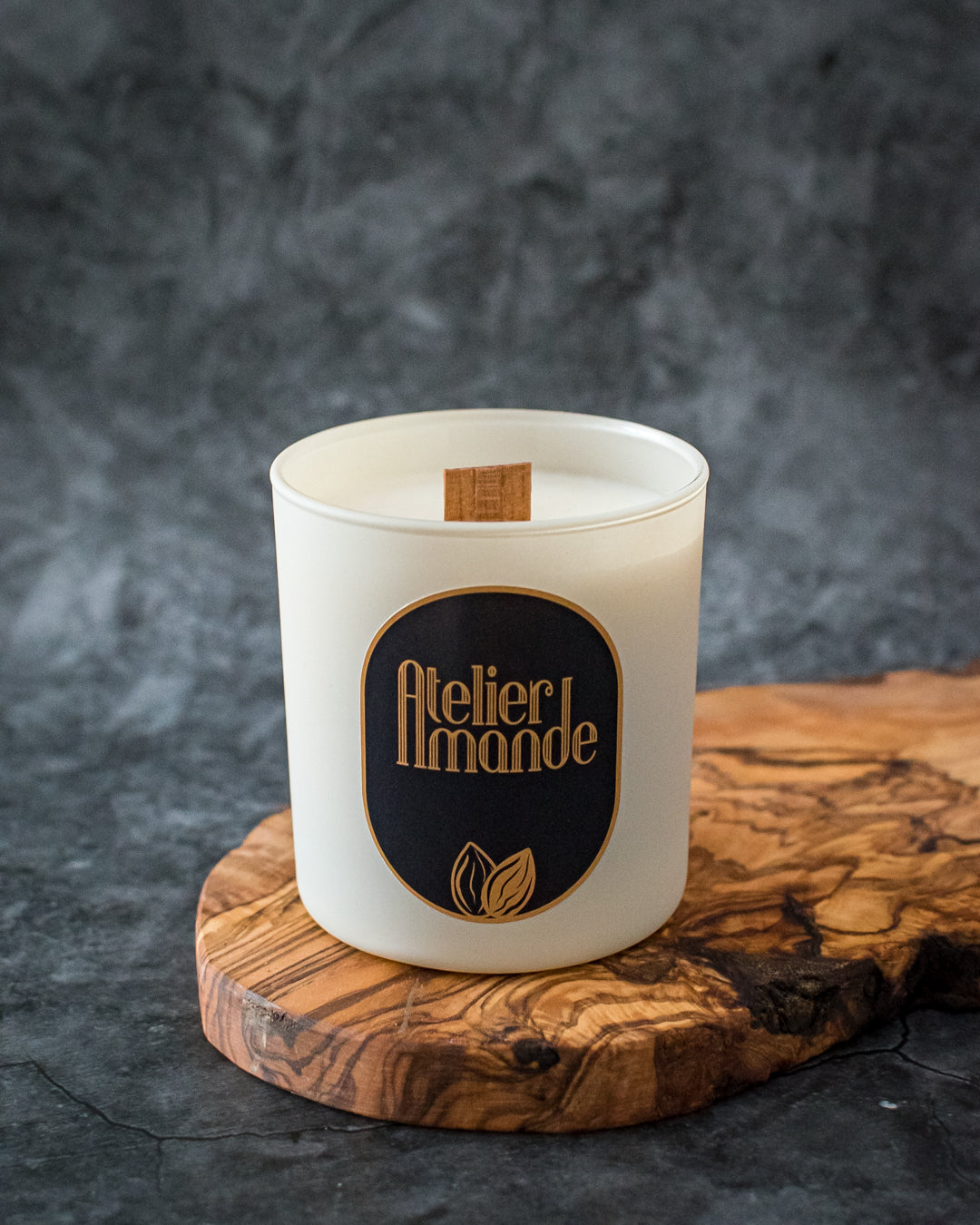 Midnight Soother: Midnight Jasmine & Almond Scented Candle